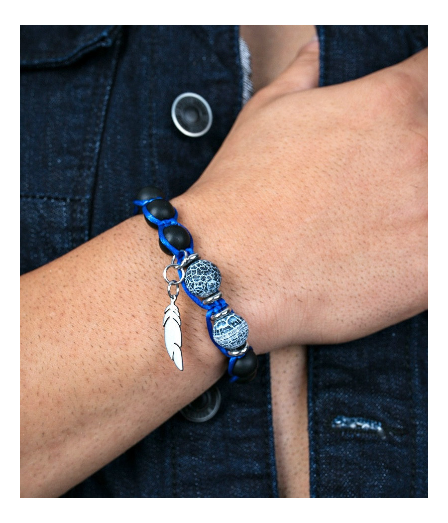 BLUE RIVER (SHAMBALLA BRACELET)