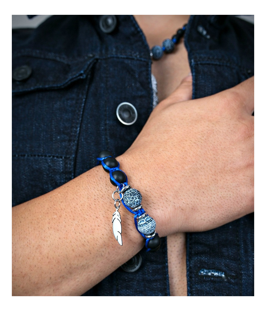 BLUE RIVER (PULSERA SHAMBALLA)