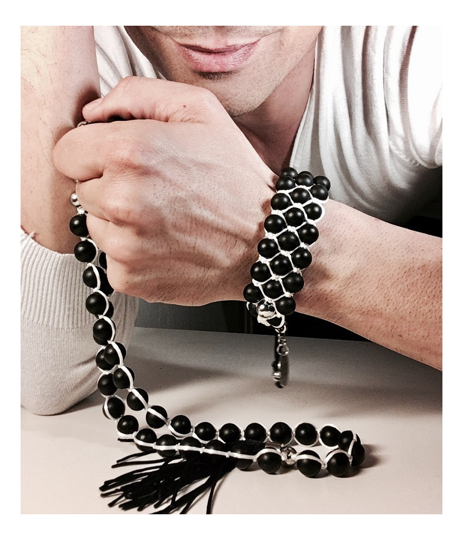 DISCOVER BLACK-WHITE (Pulsera)