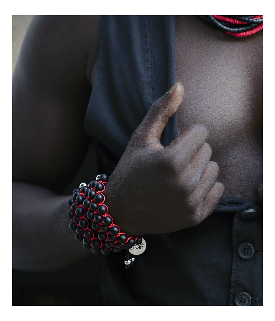DISCOVER BLACK-RED (Brazalete)