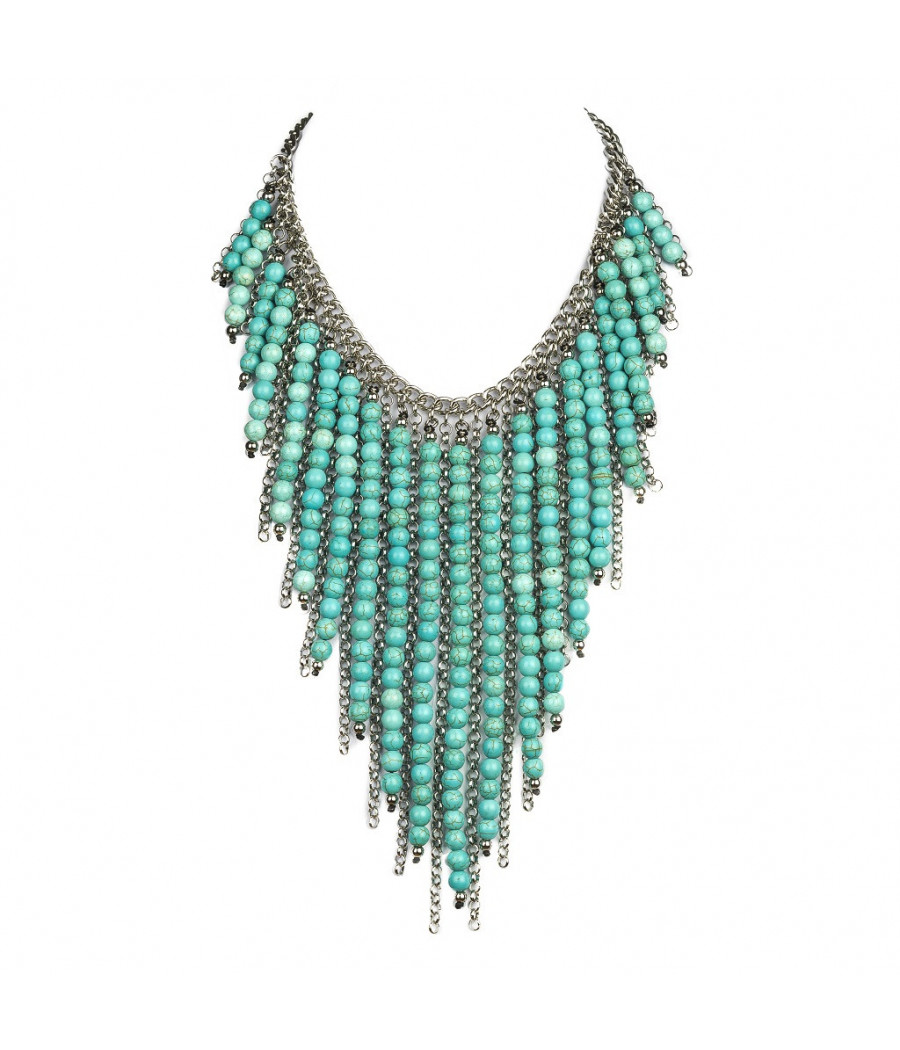 TURQUOIS WATERFALL - MEDIUM (Collar) (AGOTADO)