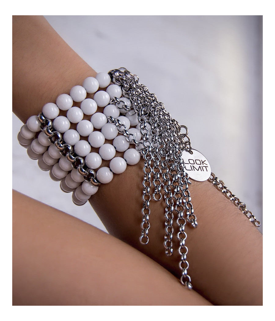 WATERFALL  WHITE (Brazalete)