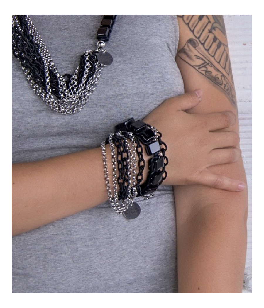 SHOCK  IN BLACK (Bracelet) (exclusive)