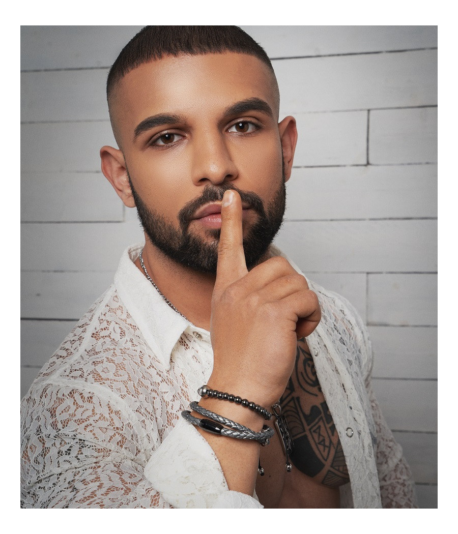 GRAY LUXE (Dúo pulseras)