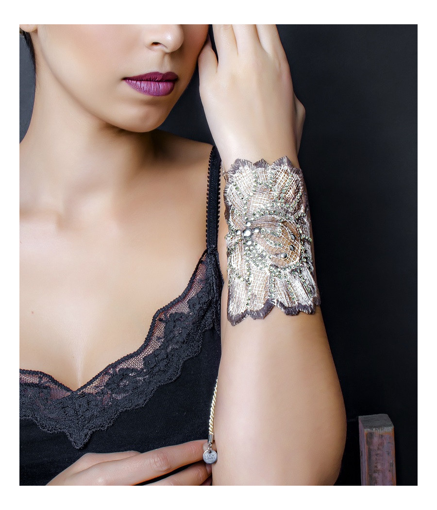 DAHLIA - BROWN (Brazalete)